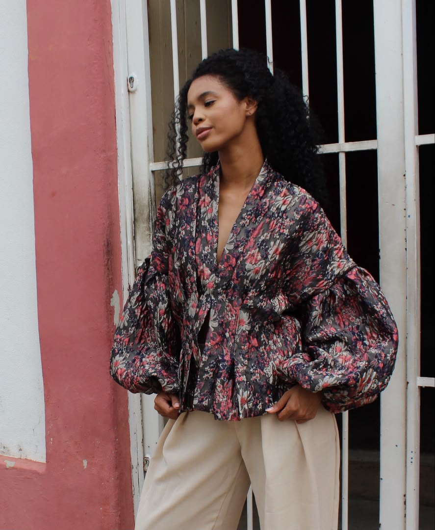RENATA Jacket / Brocado Floral