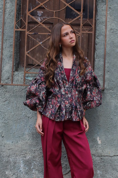 RENATA Jacket /  Brocado Floral